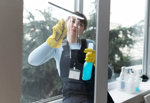 Nettoyage de vitres intérieures et extérieures à Durtol